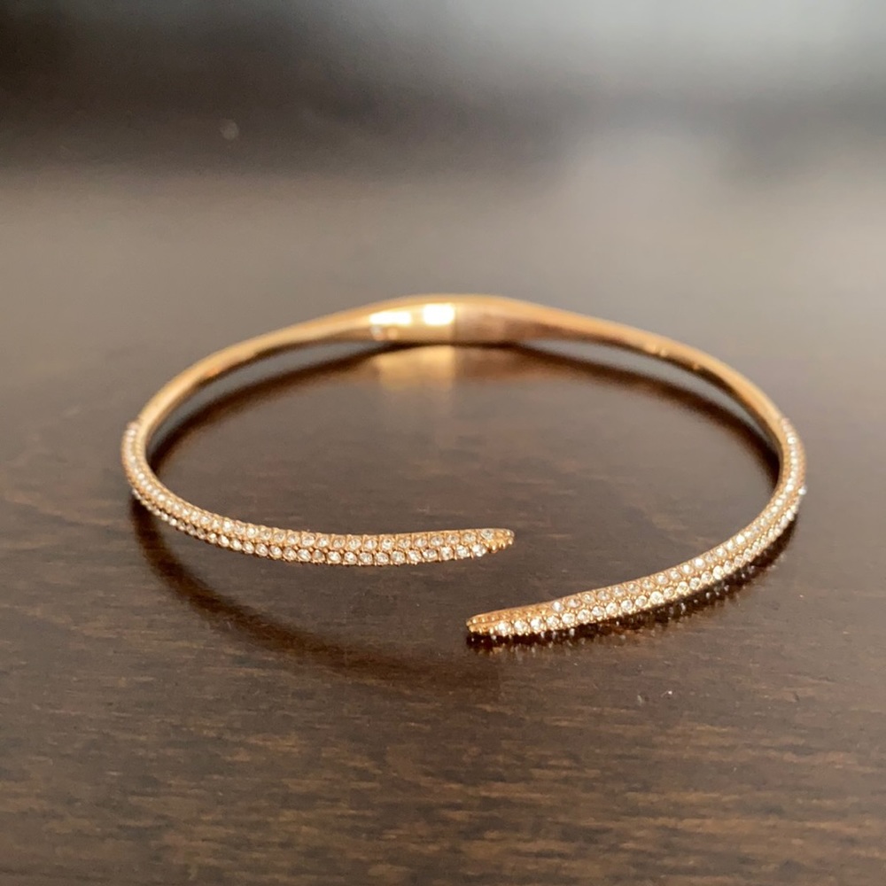 Rose gold hinge bangle from Nordstrom